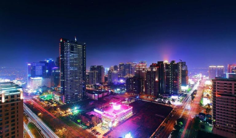 台中日月千禧酒店夜景 台中日月千禧酒店夜景