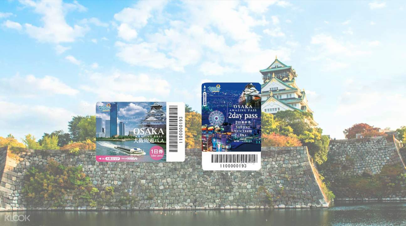 Khám phá Osaka chỉ khoảng 500K với thẻ Osaka Amazing Pass 3 Osaka travels around the day to solve the traffic troubles and enjoy the worry of Osaka.