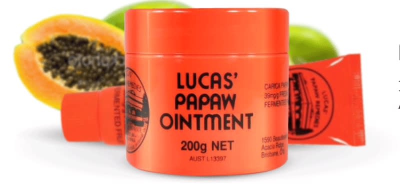 Lucas’Papaw木瓜霜(取自:Lucas’Papaw官網) Lucas’Papaw木瓜霜(取自:Lucas’Papaw官網)
