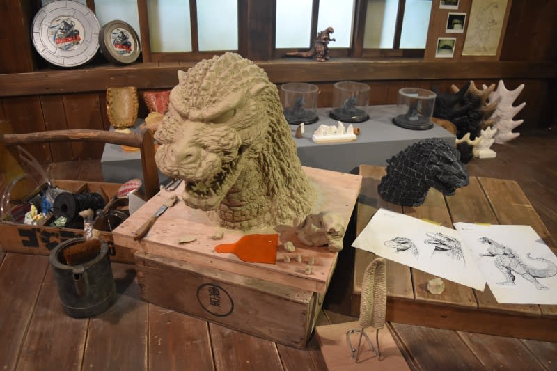 哥吉拉怪獸之王特展-頭部模型 哥吉拉怪獸之王特展-頭部模型