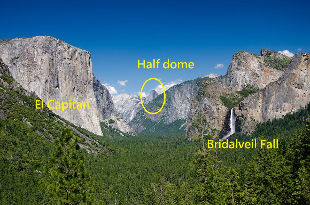 Tunnel View|圖片來源:Wikimedia Commons, https://goo.gl/VZ2P1i Tunnel View|圖片來源:Wikimedia Commons, https://goo.gl/VZ2P1i