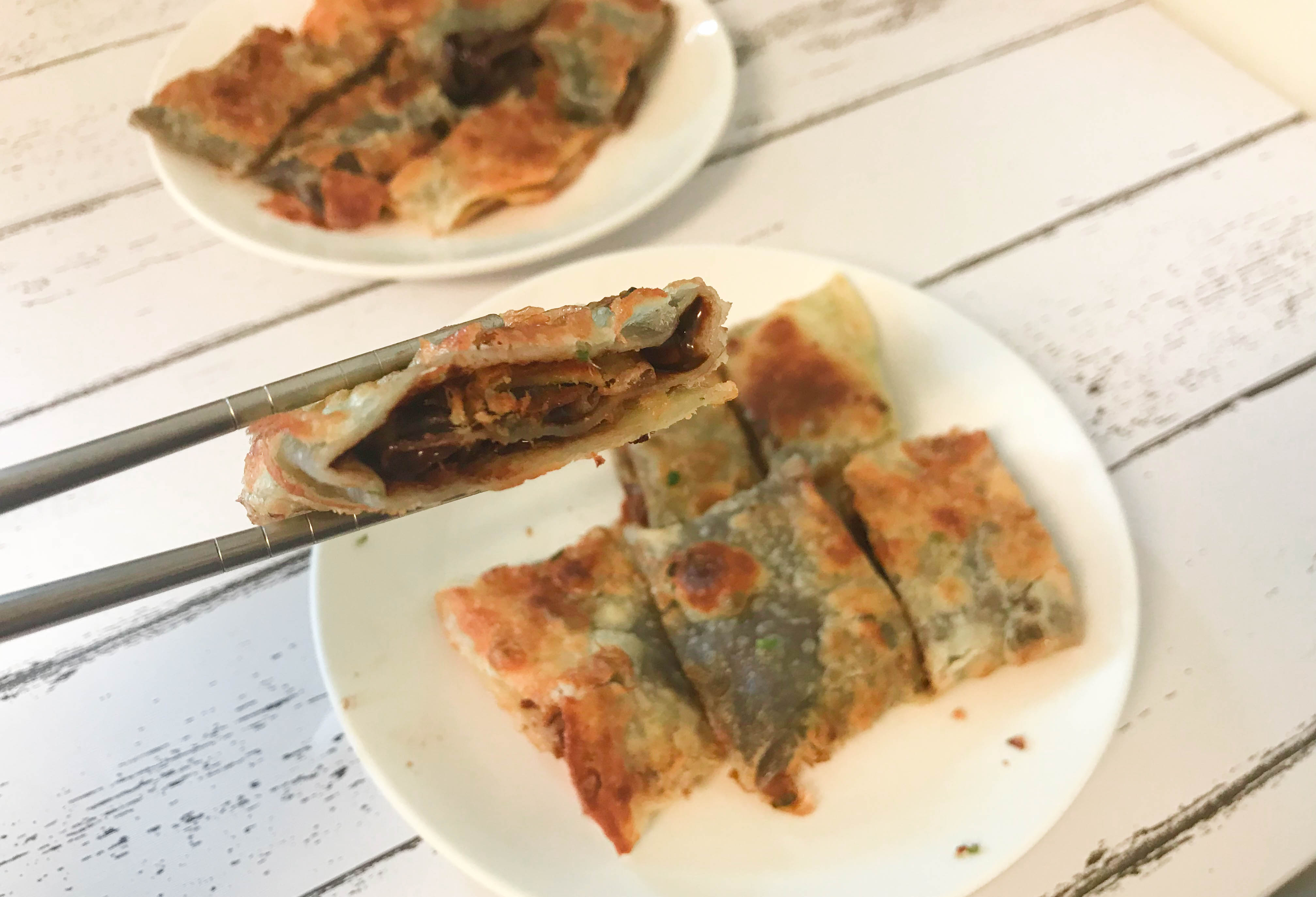 東清33早午餐招牌 巧克力蛋餅 東清33早午餐招牌 巧克力蛋餅