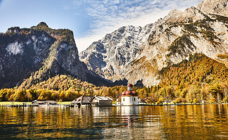 貝希特斯加登-國王湖，圖片取自www.berchtesgaden.de。