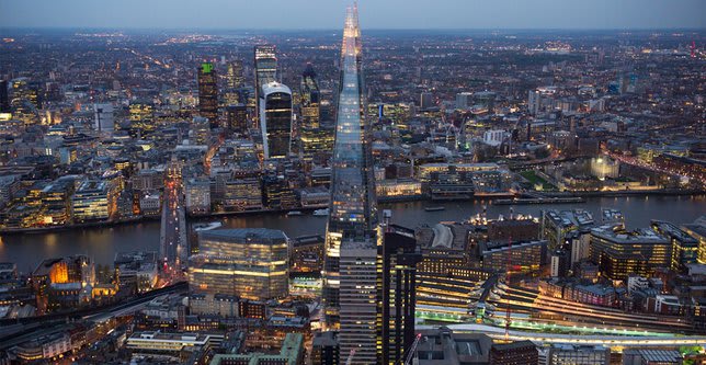 碎片大廈觀景台，圖片取自www.the-shard.com。