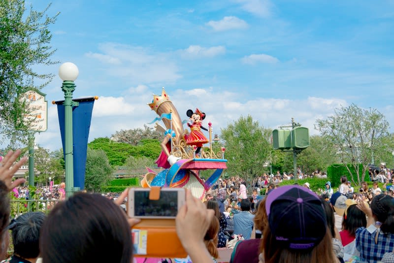 迪士尼樂園,35週年遊行。