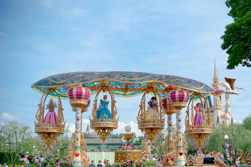 迪士尼樂園,35週年遊行。
