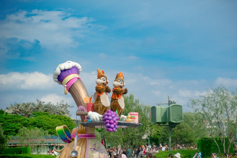 迪士尼樂園,35週年遊行。