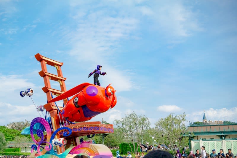 迪士尼樂園,35週年遊行。