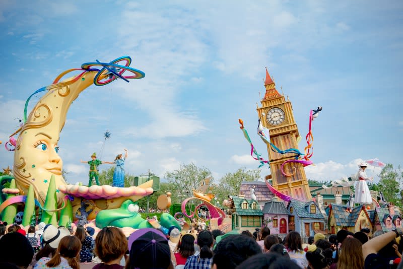 迪士尼樂園,35週年遊行。