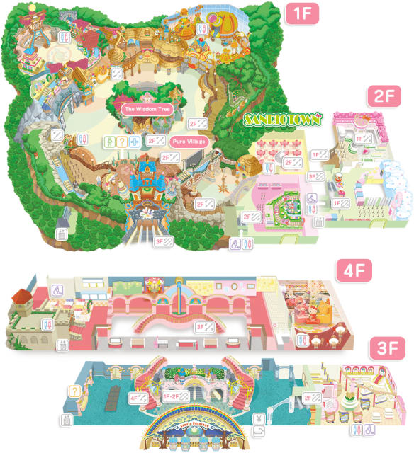 圖片取自日本東京三麗鷗彩虹樂園官網。 圖片取自日本東京三麗鷗彩虹樂園官網。