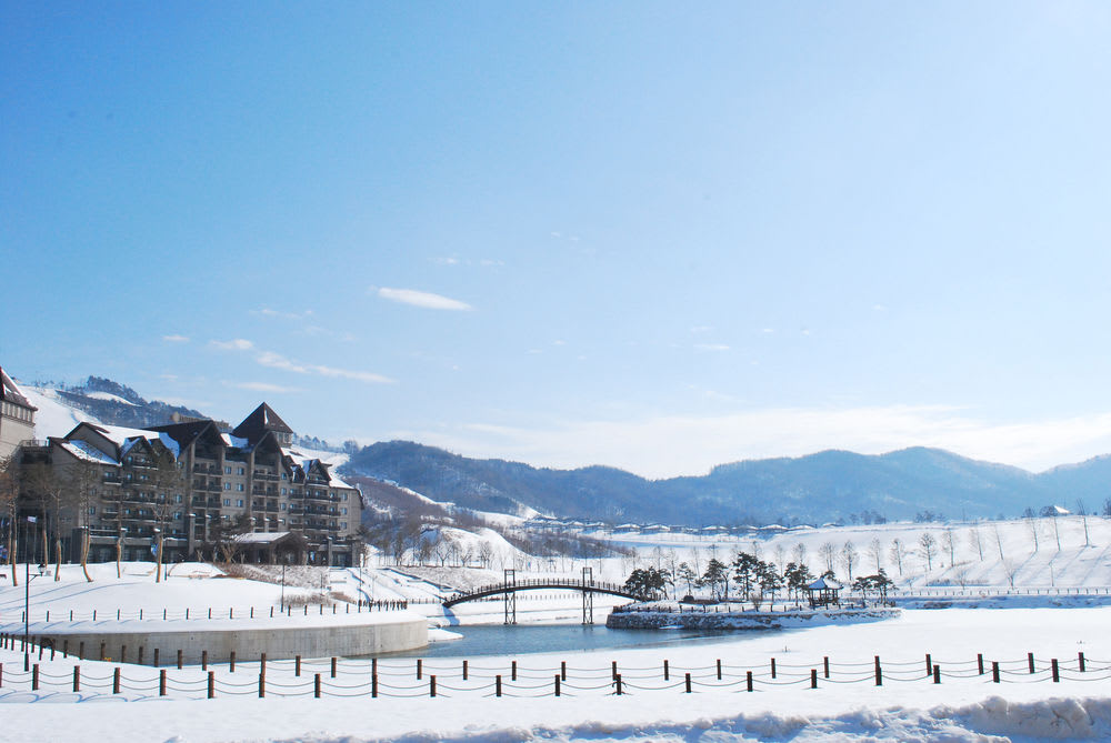 艾潘西亞平昌洲際渡假村,圖片取自www.hotelplanner.com。 艾潘西亞平昌洲際渡假村,圖片取自www.hotelplanner.com。