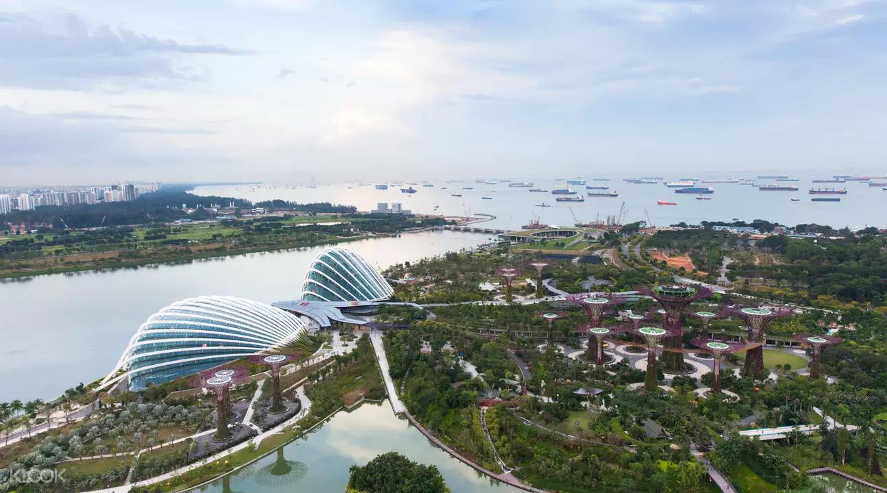 ▲ 濱海灣金沙-空中花園-高空觀景台景致-濱海灣花園 濱海灣金沙-空中花園-高空觀景台景致