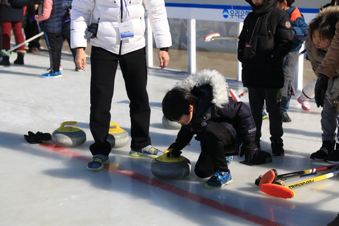 冰上體驗活動 來源：首爾廣場溜冰場