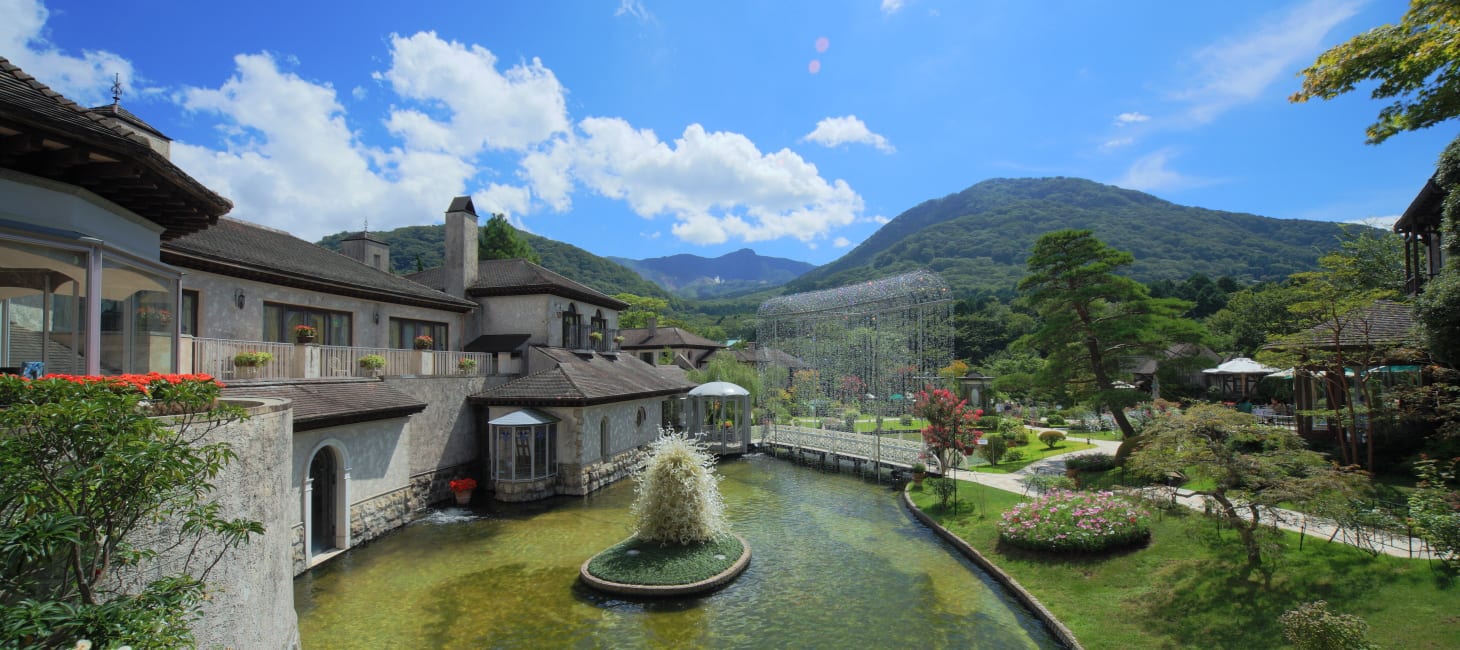 琉璃之森博物館,圖片取自www.hakone-garasunomori.jp。 琉璃之森博物館,圖片取自www.hakone-garasunomori.jp。