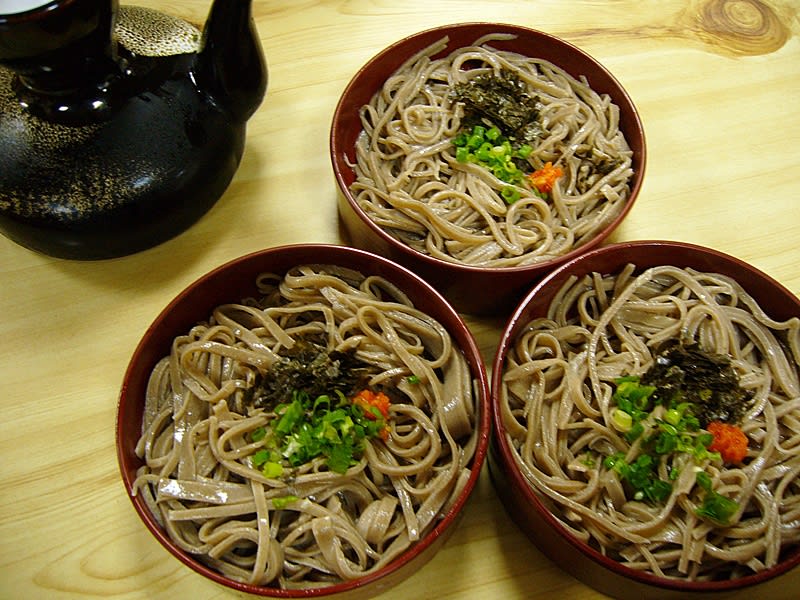 出雲蕎麥麵。 出雲蕎麥麵。