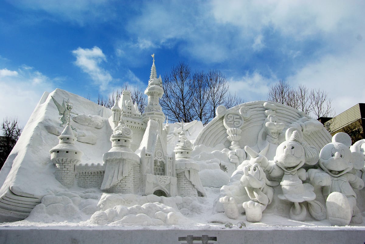 札幌雪祭,圖片取自baupauboo.exblog.jp。 札幌雪祭,圖片取自baupauboo.exblog.jp。