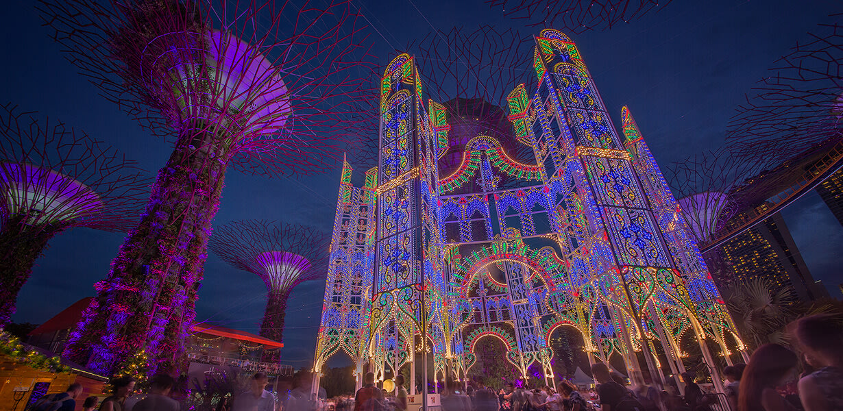 新加坡濱海灣花園聖誕仙境來源:www.christmaswonderland.sg/ 新加坡濱海灣花園聖誕仙境來源:www.christmaswonderland.sg/