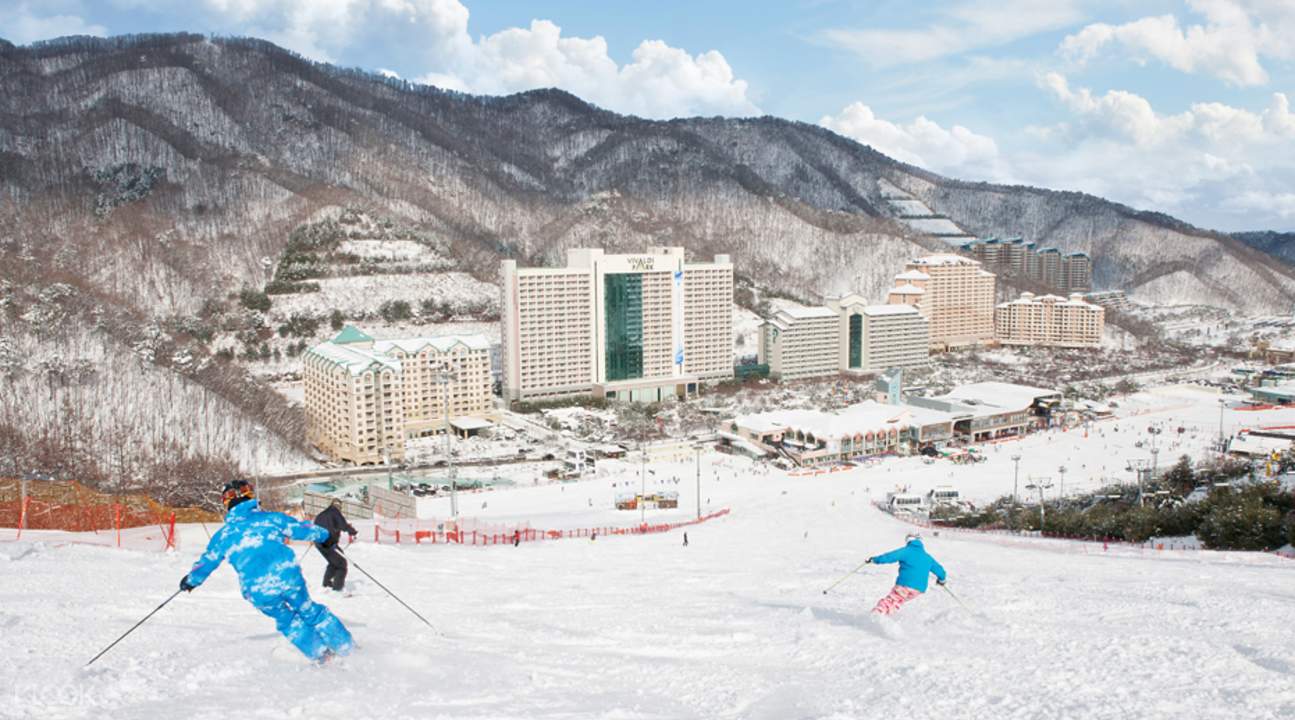 距離首爾市中心70分鐘車程的洪川大明vivaldipark 距離首爾市中心70分鐘車程的洪川大明vivaldipark