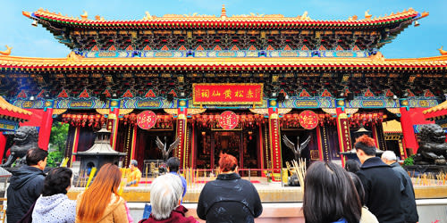 黃大仙祠 / @香港旅遊發展局 黃大仙祠 / @香港旅遊發展局
