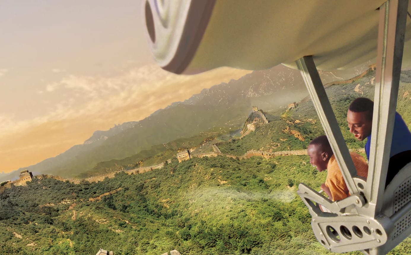 Soarin Around the World,圖片取自美國迪士尼樂園官網。 Soarin Around the World,圖片取自美國迪士尼樂園官網。