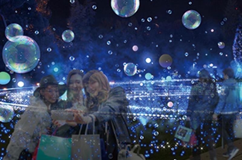 The Starlight Garden 2018 (照片來源:東京ミッドタウン官網)https://bit.ly/2RnhQwg The Starlight Garden 2018 (照片來源:東京ミッドタウン官網)https://bit.ly/2RnhQwg