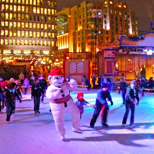 代理市長Bonhomme很喜歡跟大家一起同歡 / instagram@carnavaldequebec