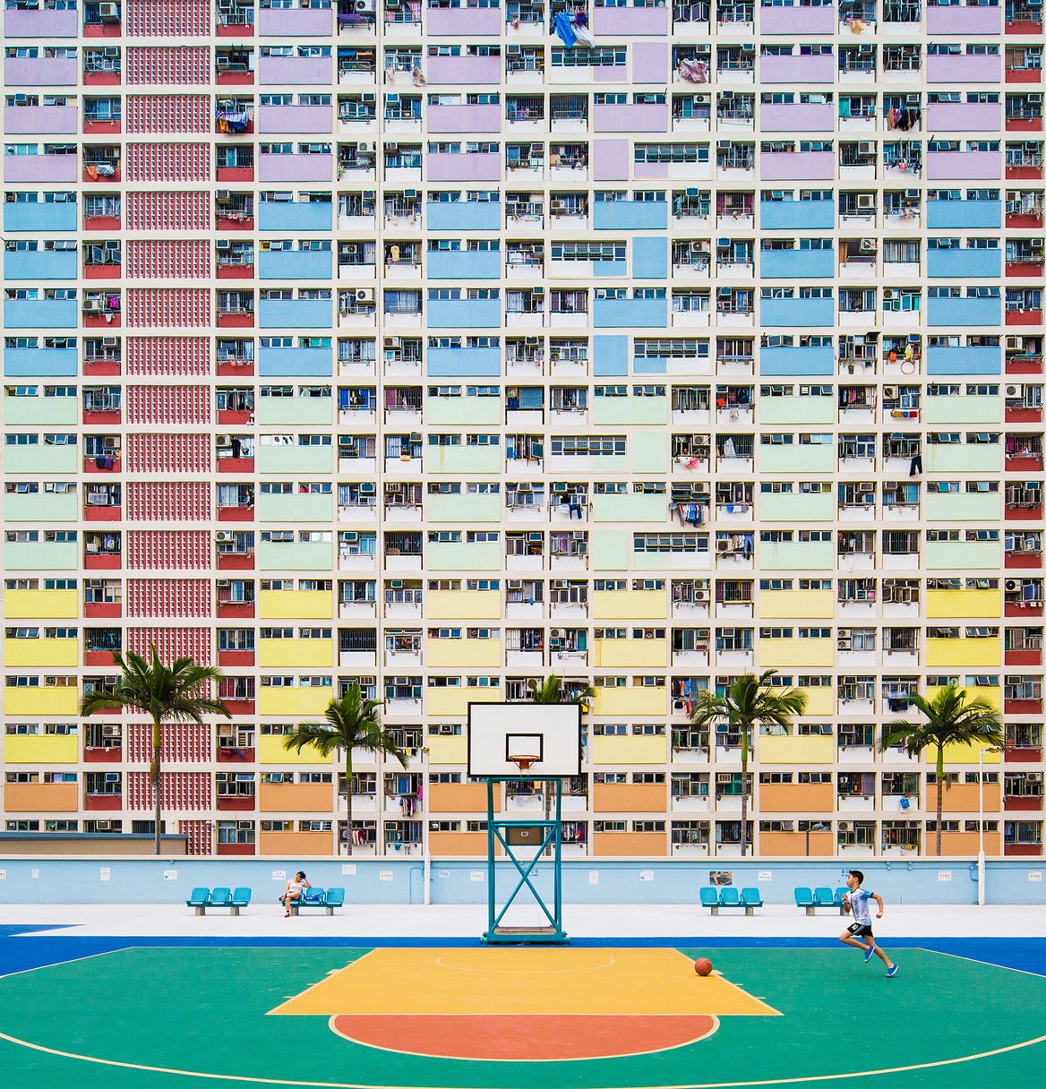 彩虹邨,圖片取自Sony World Photography Awards 網站。 彩虹邨,圖片取自Sony World Photography Awards 網站。