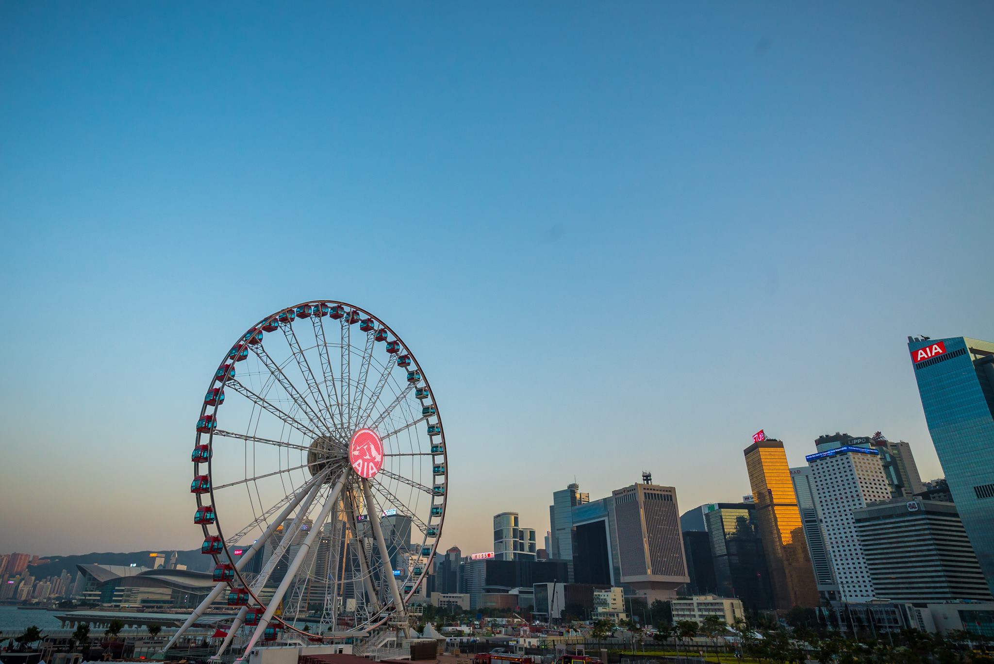 香港摩天輪,圖片取自Hong Kong Observation Wheel & AIA Vitality Park FB粉絲團。 香港摩天輪,圖片取自Hong Kong Observation Wheel & AIA Vitality Park FB粉絲團。