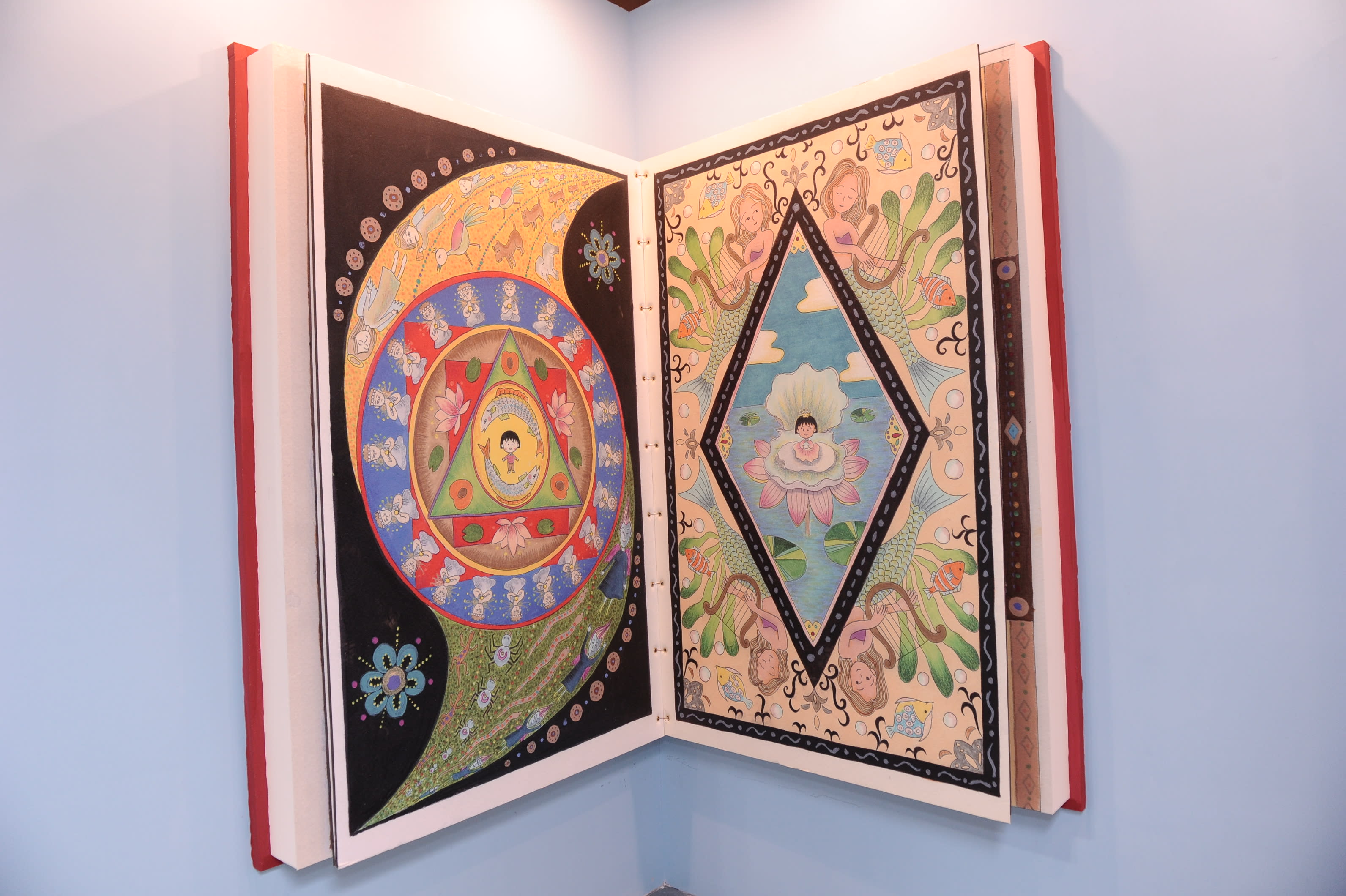 台北展覽,櫻桃小丸子老師手稿。 台北展覽,櫻桃小丸子老師手稿。
