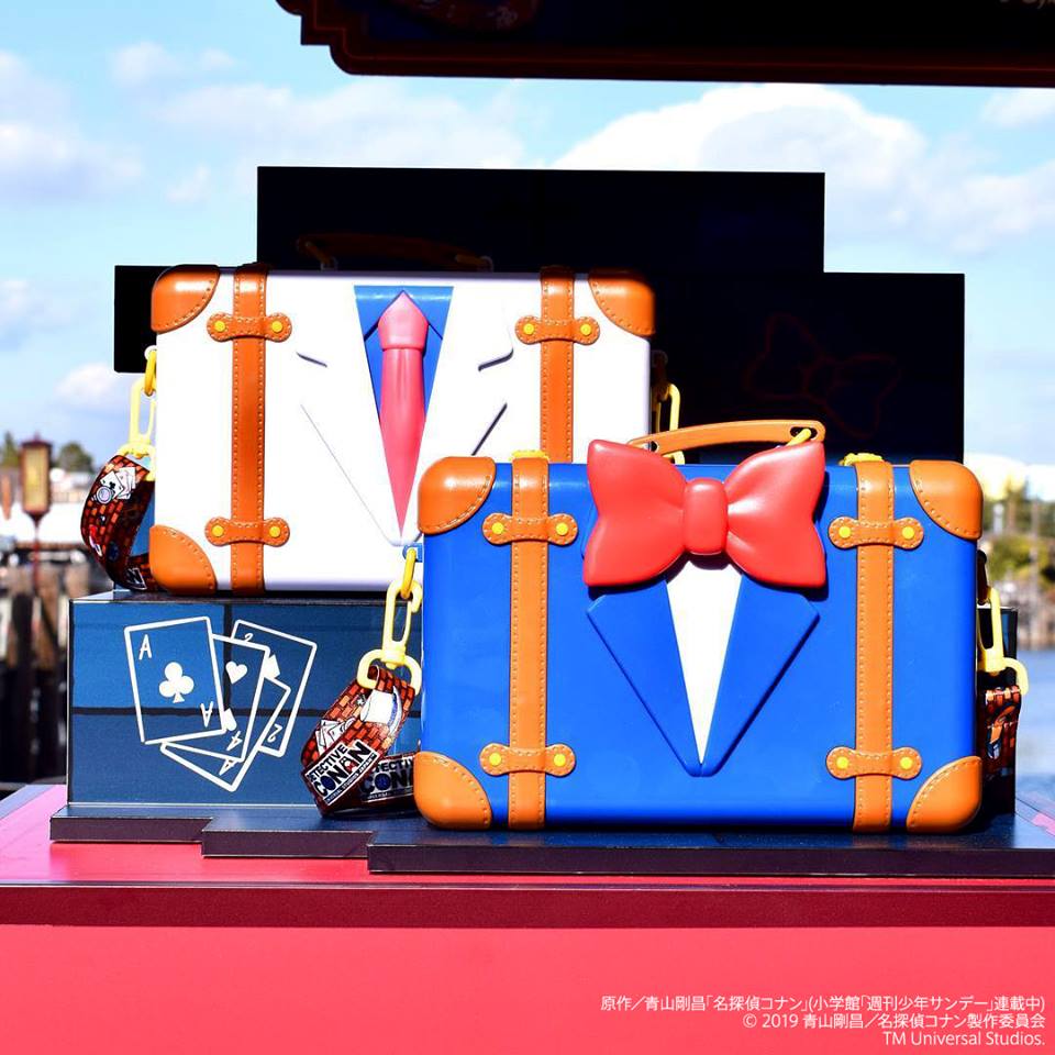 名偵探柯南跟怪盜基德的造型爆米花 來源:https://www.facebook.com/UniversalStudiosJapan/ 名偵探柯南跟怪盜基德的造型爆米花 來源:https://www.facebook.com/UniversalStudiosJapan/
