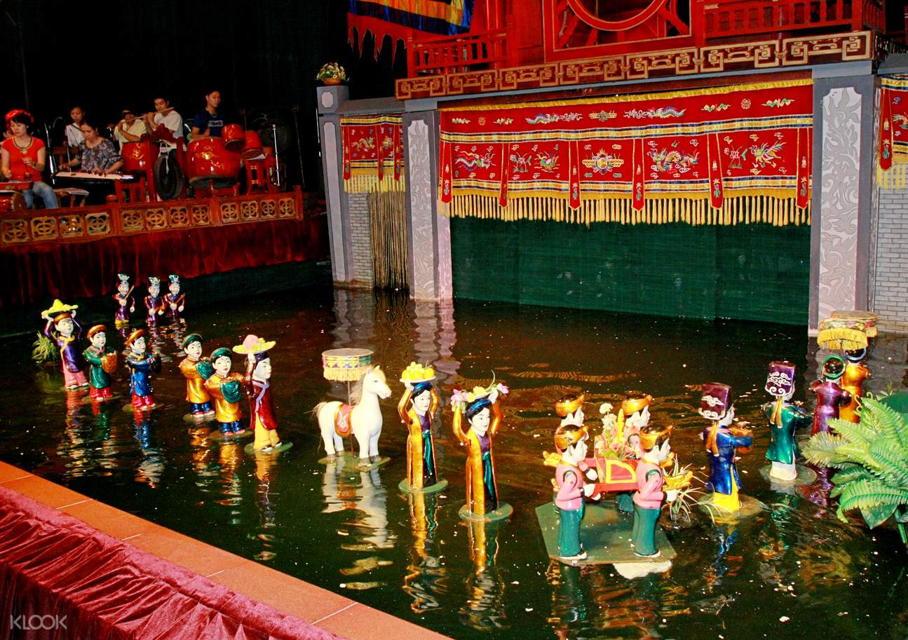 越南傳統民俗——生動有趣的水上木偶戲