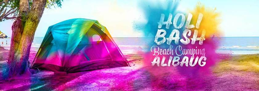 圖片取自Holi Special Beach Camping at Alibaug By Visionesta活動頁面 圖片取自Holi Special Beach Camping at Alibaug By Visionesta活動頁面