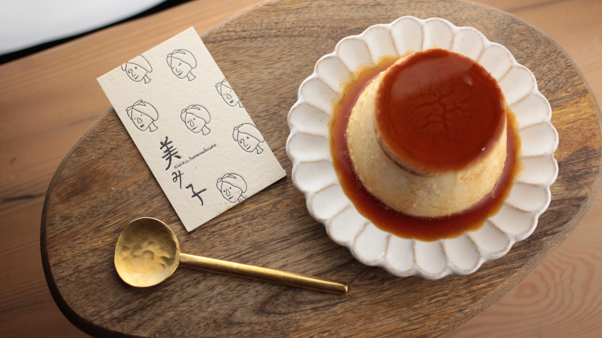 手煮焦糖乳酪布丁,看了口水直流!(圖片取自美美子みみこ homemade cake官方FB粉絲團)