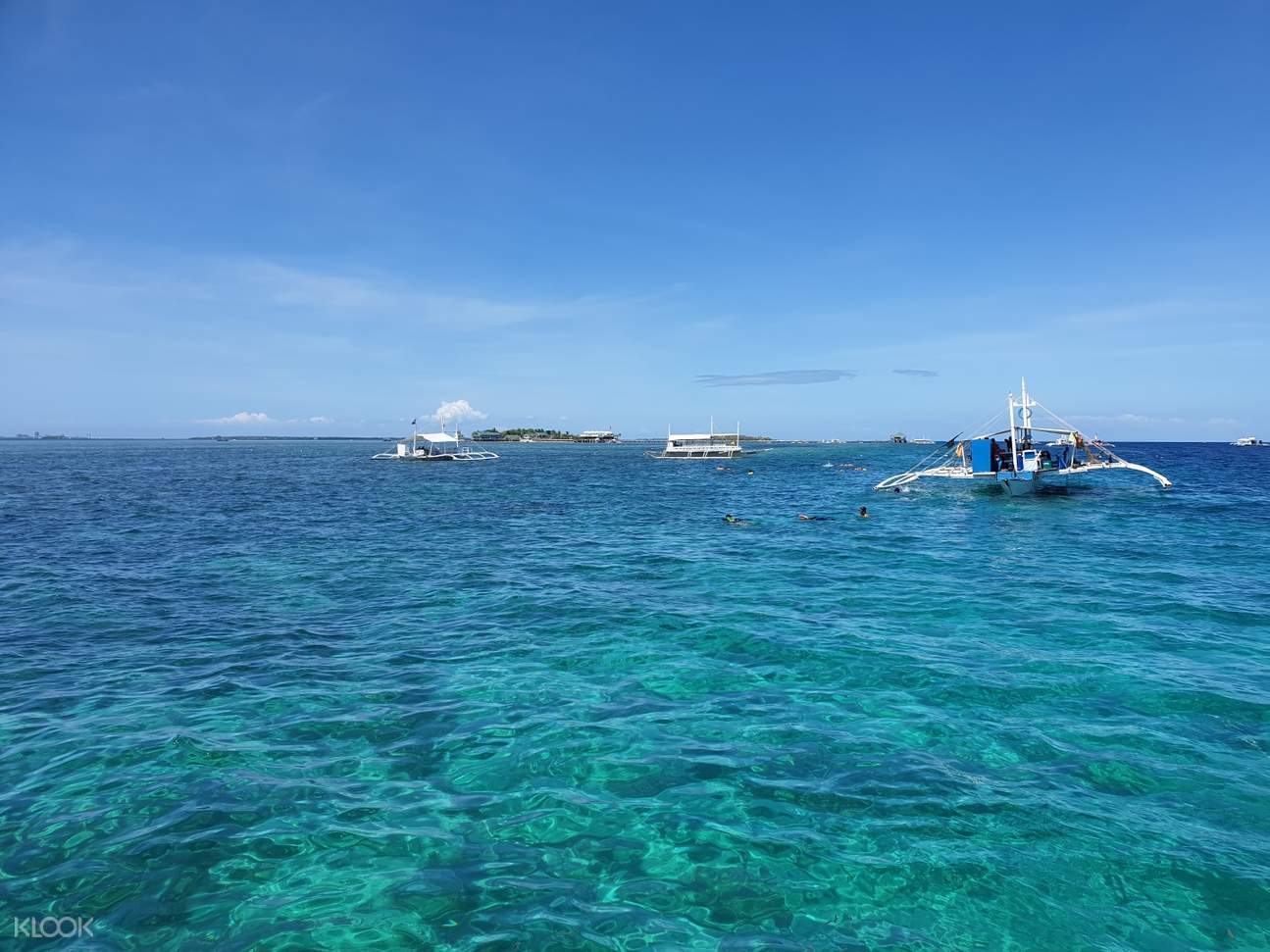 麥可坦小島海上美景,照片來源KLOOK官網