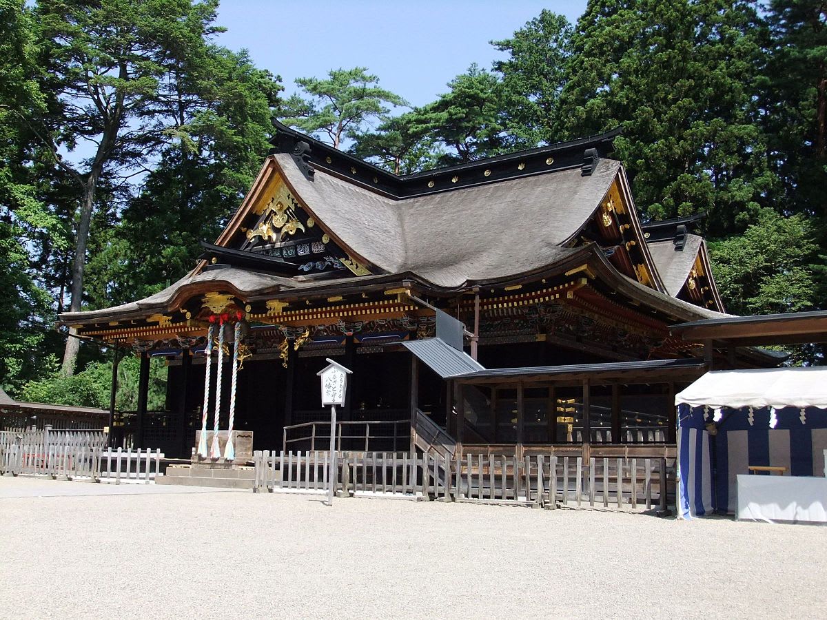 大崎八幡宮。圖片來源：Wikipedia