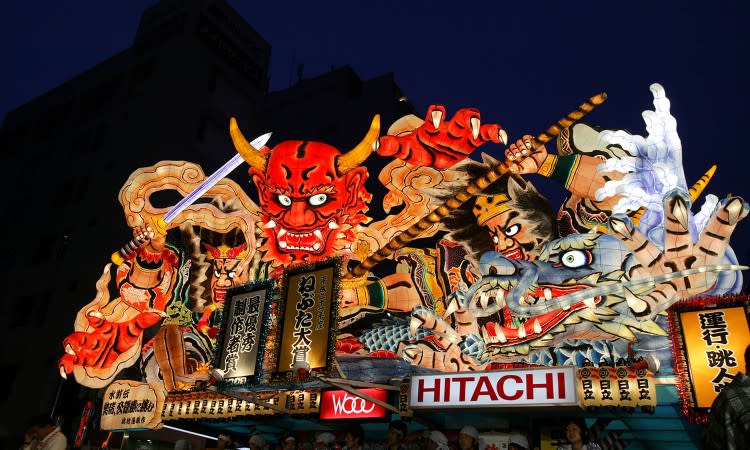 青森睡魔祭。圖片來源:aptinet