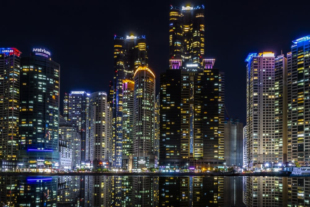 The bay 101是韓國釜山最著名的夜景景點