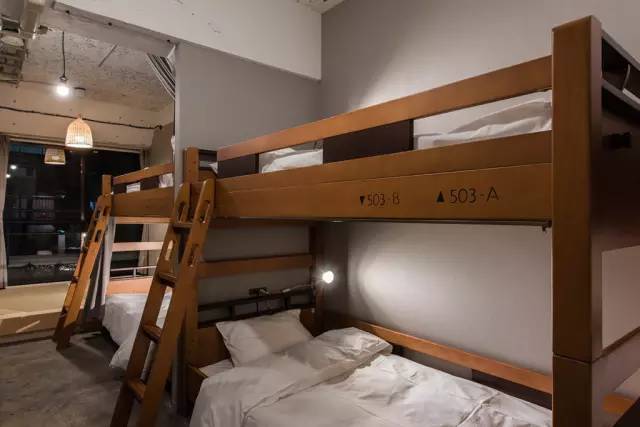 東京青年旅館 房 間 內 部 |Imano Tokyo Hostel 官網