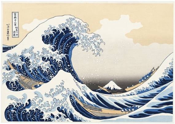 日本浮世繪作品。