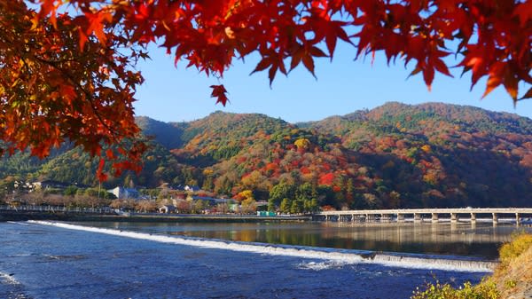 渡月橋。