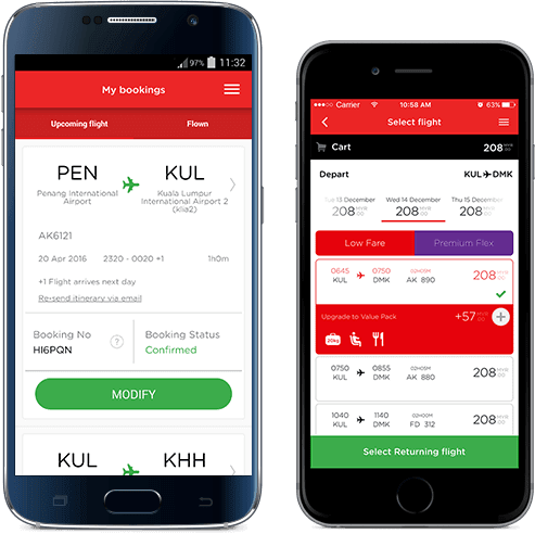 馬來實用App : AirAsia