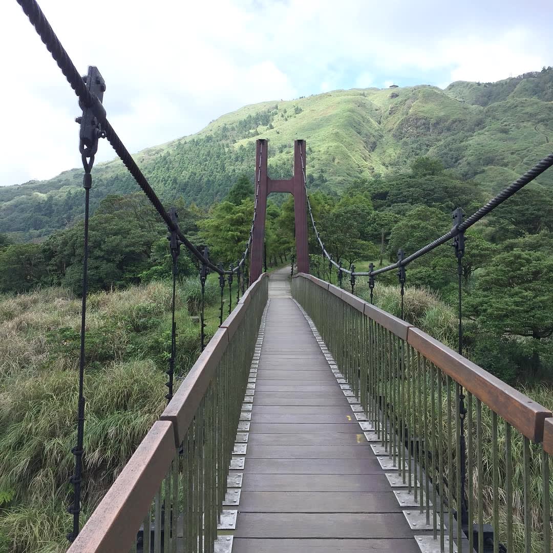 菁山吊橋一景。(圖片來源/Instagram-ittle_black1107)