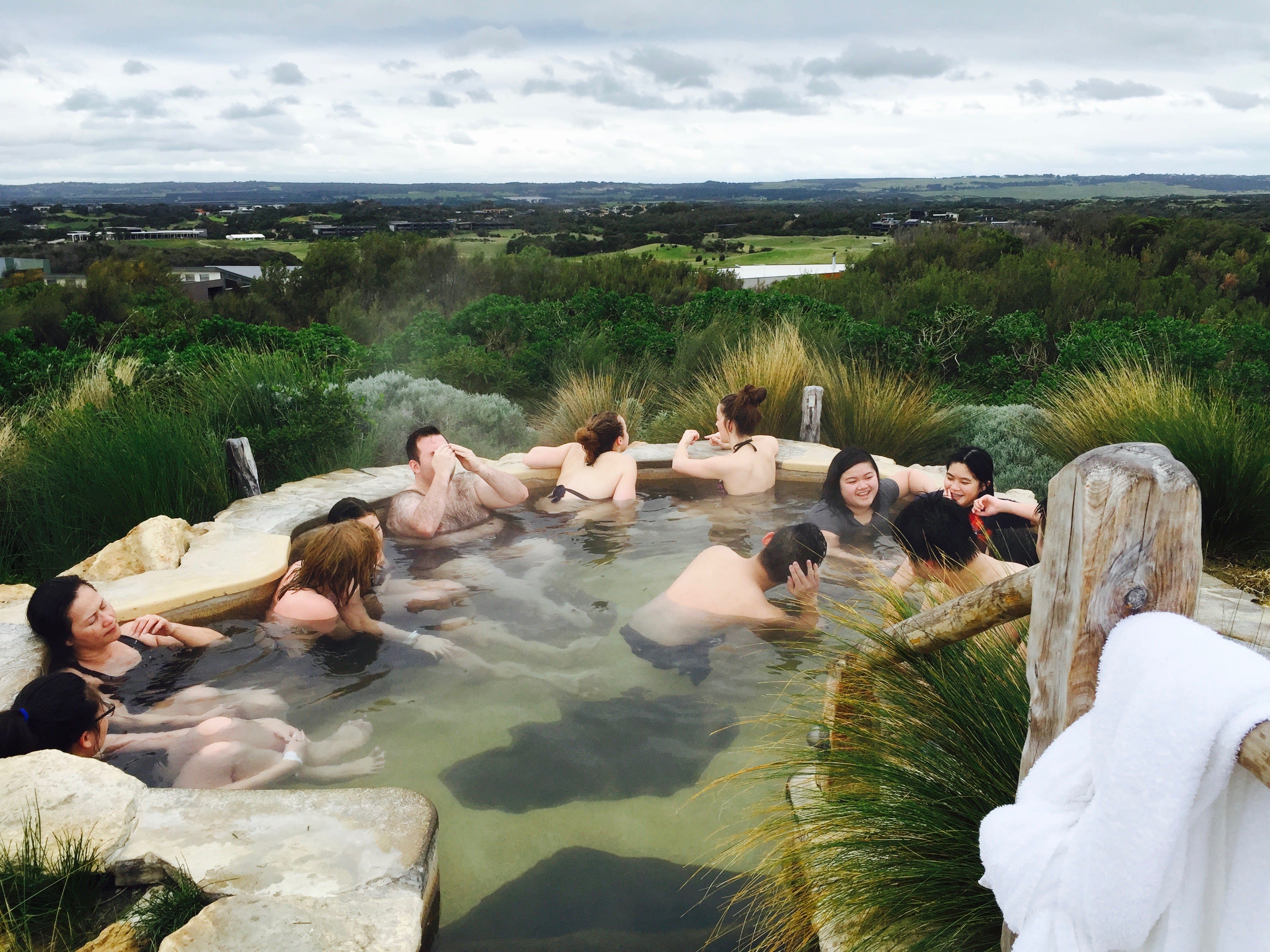 Peninsula Hot Springs 半島溫泉 。 Photographer|Zach Huang