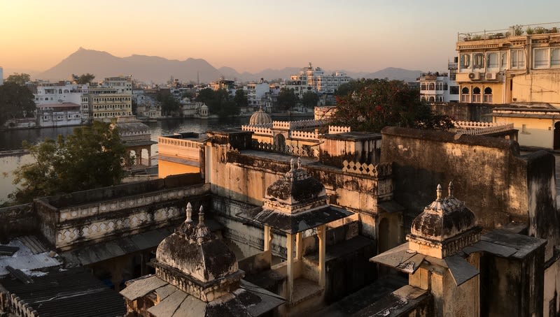 烏代浦(Udaipur)最美日落 Pic/Facebook: TraveLinArt2017