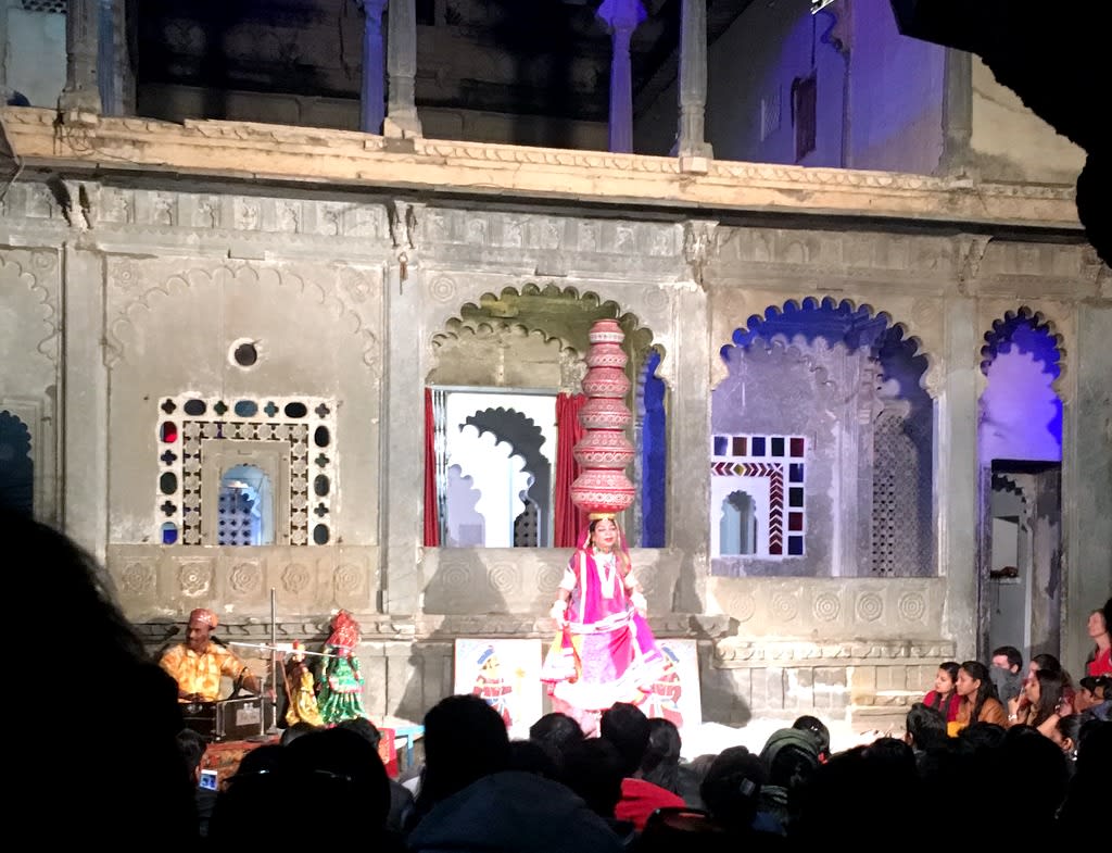 烏代浦(Udaipur)經典文化秀 Pic/Facebook: TraveLinArt2017