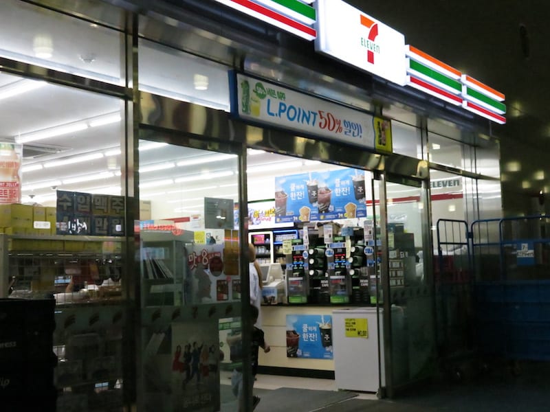 7-11營業時間06:00~22:00 釜山金海機場全攻略