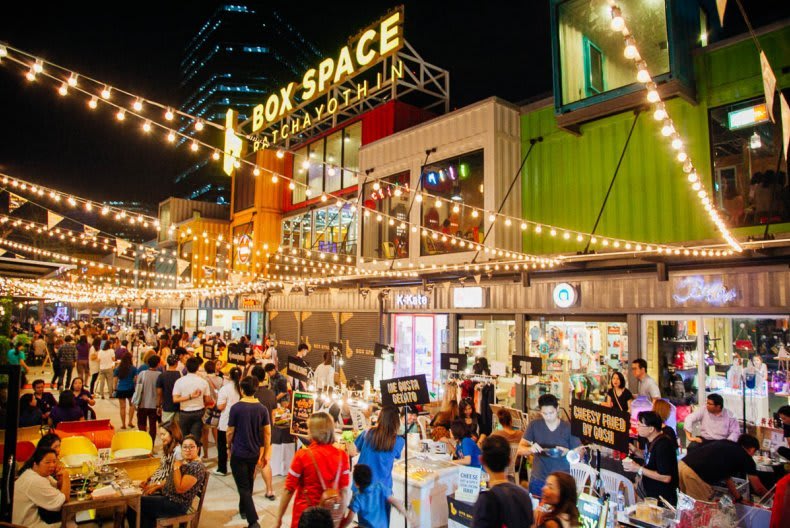 Box Space 泰 國文 創 市 集 療 癒 單 身 的 心 ( 圖 片 來 源 :goo.gl/m9vhoH)