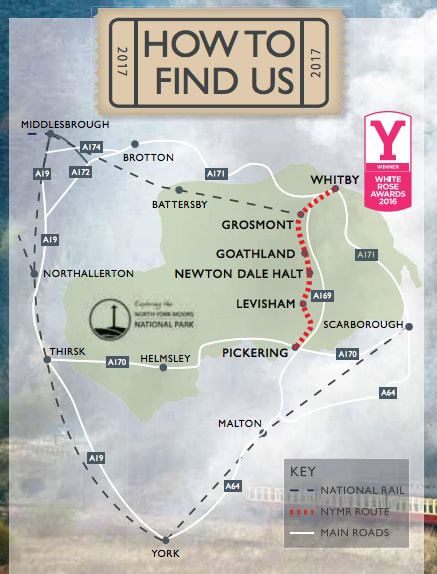 來源North Yorkshire Moors Railway官網(http://www.nymr.co.uk/)