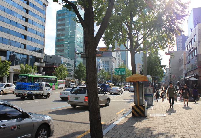 首爾市區賞楓