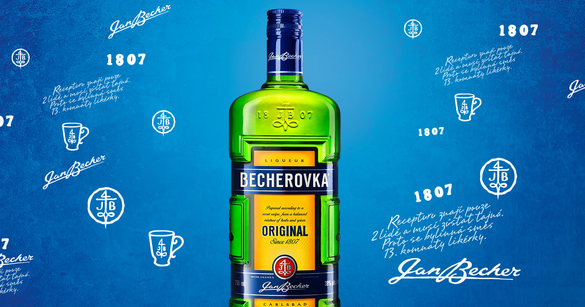 捷克「養命酒」Becherovka。(照片來源: Becherovka官網 https://goo.gl/LZKvqx)
